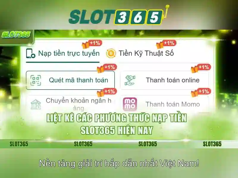 Trò chơi và danh mục Slot365